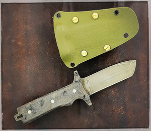 JN Coltello tattico fatto a mano T31b